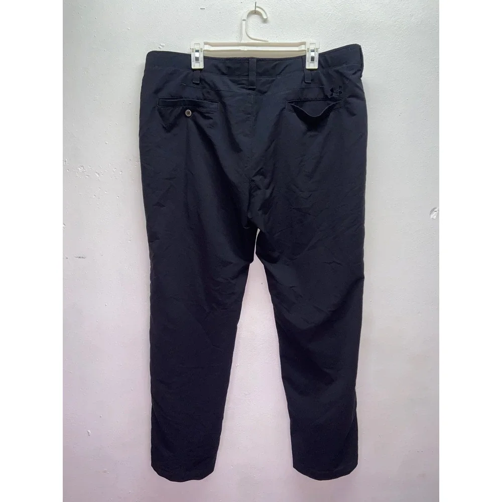 Under Armour Men's Match Play Golf Pants Black 42x30 Performance Stretch Slacks